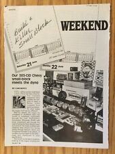 ENG230 Article Engine Build A Killer Small Block 383 CID Chevy July 1986 4 page picture