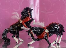 Custom Breyer Stablemate Circus Pony Set Hand Painted & Re Sculpted picture
