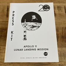 NASA Apollo 11 Lunar Landing Mission Press Kit - Bound Reproduction Paperback picture