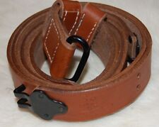 US 1907 Leather Rifle Sling - Marked MILSCO 1944 - M1 Garand M1903, Reproduction picture