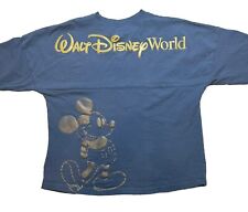 Walt Disney World 50th Anniversary Spirit Jersey Shirt Kids Mickey Mouse Blue XL picture