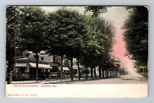 Goshen IN-Indiana, South Sixth Street, Residences Vintage c1906 Postcard picture