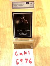 Holographic President Donald Trump Law & Order Mint Condition Trading Card MAGA picture