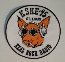 KSHE 95 Real Rock Radio PATCH - Embroidered Sew Iron k-she St. Louis picture