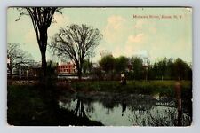Rome NY-New York, Mohawk River, Antique Vintage c1925 Souvenir Postcard picture