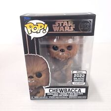 Funko POP Star Wars Chewbacca #513 2022 Galactic Convention Exclusive Brand New picture