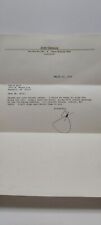 John Grisham signed autograph Letter & Envelope  picture