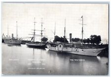 c1910's The Essex And Wolverine Perry's Flag Ship Niagara Buffalo NY Postcard picture