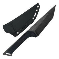 TAKUMITAK Charge Stonewash D2 Tanto Blade G10 Handle Fixed Knife w/ Kydex Sheath picture