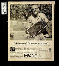 1963 MONY Life Insurance Vintage Print Ad 016380 picture