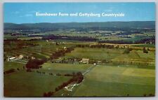 Eisenhower Farm Gettysburg Countryside Pa Vintage Mike Roberts Postcard picture