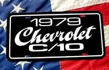 1979 Chevrolet C/10 pickup truck license plate tag 79 Chevy C10 half ton C-10 picture