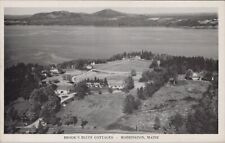 Brook's Bluff Cottages Robbinston Maine  Postcard picture
