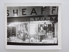 SHEAFFER BROS SPORTING GOODS VINTAGE 1950'S SNAPSHOT PHOTO CARLISLE PA BOY SCOUT picture