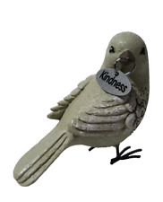 Bird Figurine with a Message 