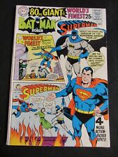 World's Finest #179 (1968) Silver Age 80 Page Giant Batman Nice FN+ 6.5 ED620 picture