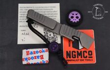 RARE Nice Guy Machine Co Middleman “Not Thirsty” Ed. Ti w/Playge Bead & Patch picture