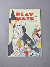 Vintage Halloween Children's Playmate Magazine October 1948 picture