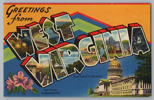 Postcard Greetings From West Virginia, Large Letter picture