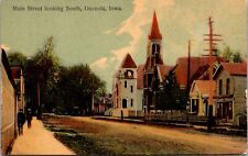 Postcard Main Street, Looking South in Osceola, Iowa~131900 picture