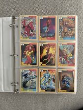 1991 Marvel Universe Series II: Complete Base Set #1-162 Set w/ 4 Graded Cards picture