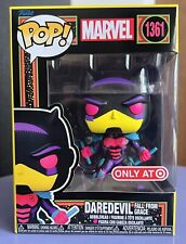 BLACKLIGHT Funko Pop Marvel: DAREDEVIL (Fall from Grace) #1361 Target Exclusive picture