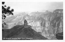 Grand Canyon From Point Imperial Arizona 1940s EKC RPPC Postcard picture