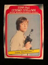 1980 OPC Star Wars Empire Strikes Back Series 1 #2 LUKE SKYWALKER Nice shape picture