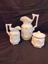 Vintage Lego Japan Apostles Pitcher Creamer and Sugar picture
