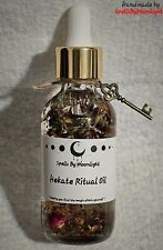 Hekate Ritual Oil For Invoking And Honoring Goddess Hecate 2oz Dropper Bottle picture