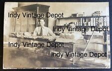 RPPC Nov 20, 1907 Counter at North End Bakery, 1858 N Broadway Ave, Wichita, KS picture