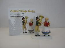 2011 Dept 56 Alpine Village Series Octoberfest Musicians Figurines 4020187 EUC picture