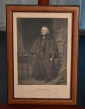 ANTIQUE 1862 ENGRAVING OF JOSEPH STORY 1812-1845 US SUPREME COURT ASSOC JUSTICE picture