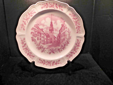 WEDGEWOOD HISTORIC BOSTON Old North Church 10 1/2 in Plate picture