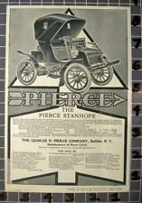1905 PIERCE STANHOPE CLASSIC ANTIQUE CAR AUTO ARROW BUFFALO NEW YORK FDFD012 picture