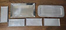 Decorative Metal Trays Set of 6 picture