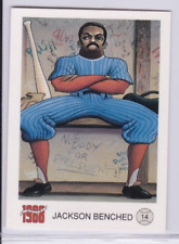 1989 BUSH LEAGUE TRADING CARD #14 REV JESSE JACKSON NRMT picture