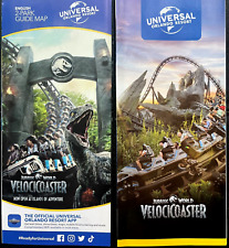 NEW 2023 Universal Orlando resort 2 Park Guide Map + Brochure picture