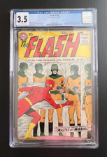1959 DC, FLASH # 105, Key, 3.5 CGC, 1st Silver-Age Flash, BX114 picture