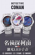 Anime Detective Conan LED Touch Screen Laser Watches Cosplay Wristwatch Gift  picture