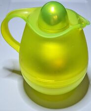 Vintage Alessi Alibaba Fluorescent Yellow/Green 1L Pitcher by Stefano Giovannoni picture