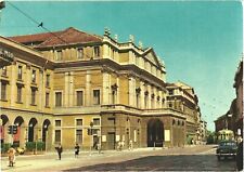 View of La Scala Theater And Via Manzoni, Milan, Italy Postcard picture