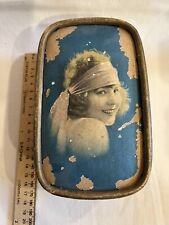 Antique 1920's Flapper Girl Box RARE Unknown History Found in Canada Mystery picture