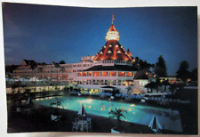 Hotel Del Coronado Postcard at Dusk / Night picture