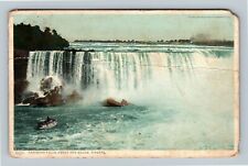 Niagara Falls NY, Canadian Falls, New York Vintage Postcard picture