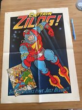 RARE 1979 Captain Zilog #1 Zilog Wescon Exclusive Poster 18x24  picture