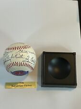 1996 Avon 1936 Hall Of Fame Commemorative Baseball W/Display Stand picture