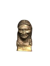 COLLECTIBLE BRONZE BUST OF NATIVE AMERICAN CHIEF SIGNED BY ARTIST 