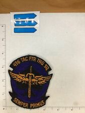 VINTAGE USAF 436TH TACTICAL FIGHTER TRAINING SQUADRON PATCH picture