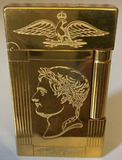 Working Limited S.T.Dupont Lighter Line 2 Napoleon Bonaparte gold 0815/1500 picture